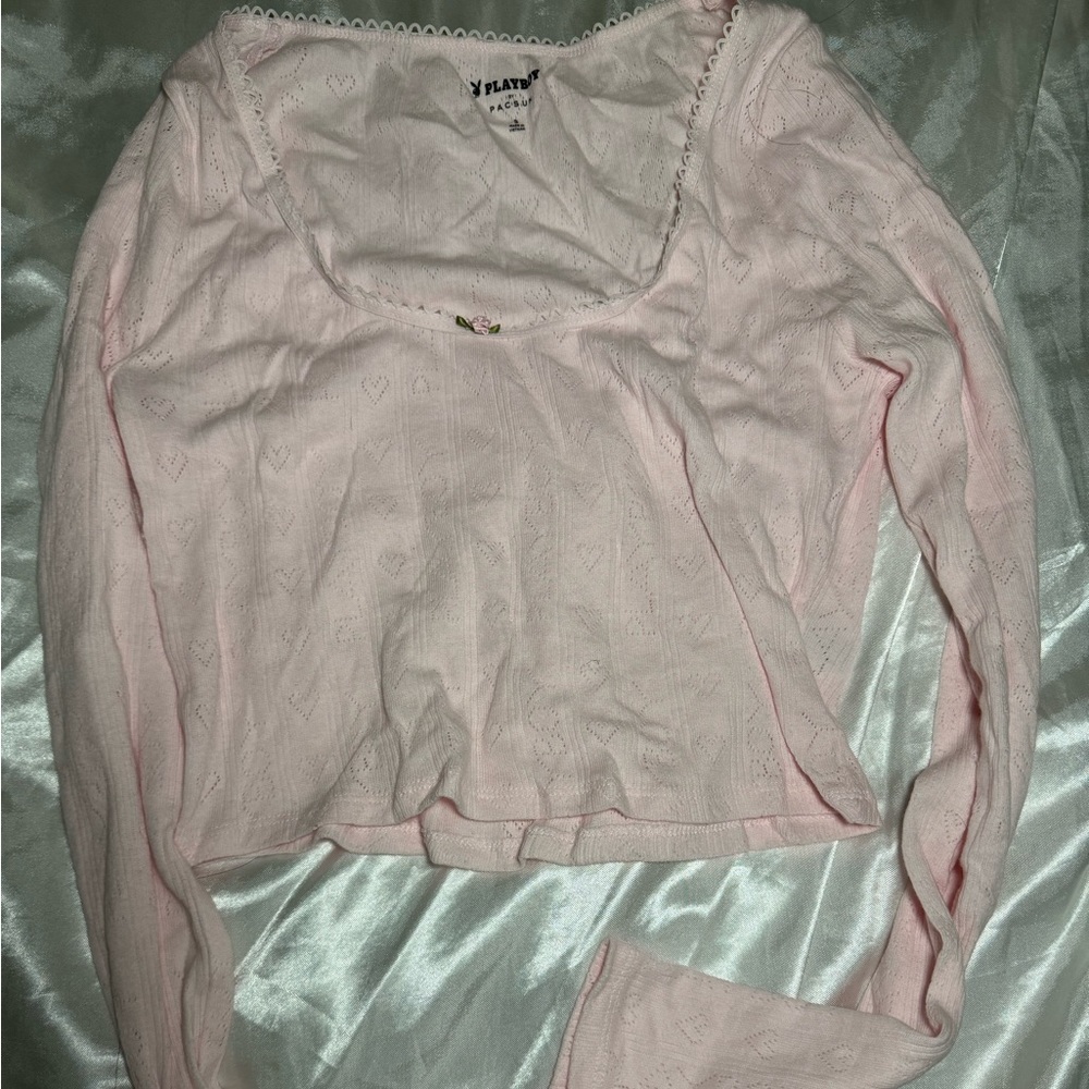 playboy x pacsun long sleeve shirt